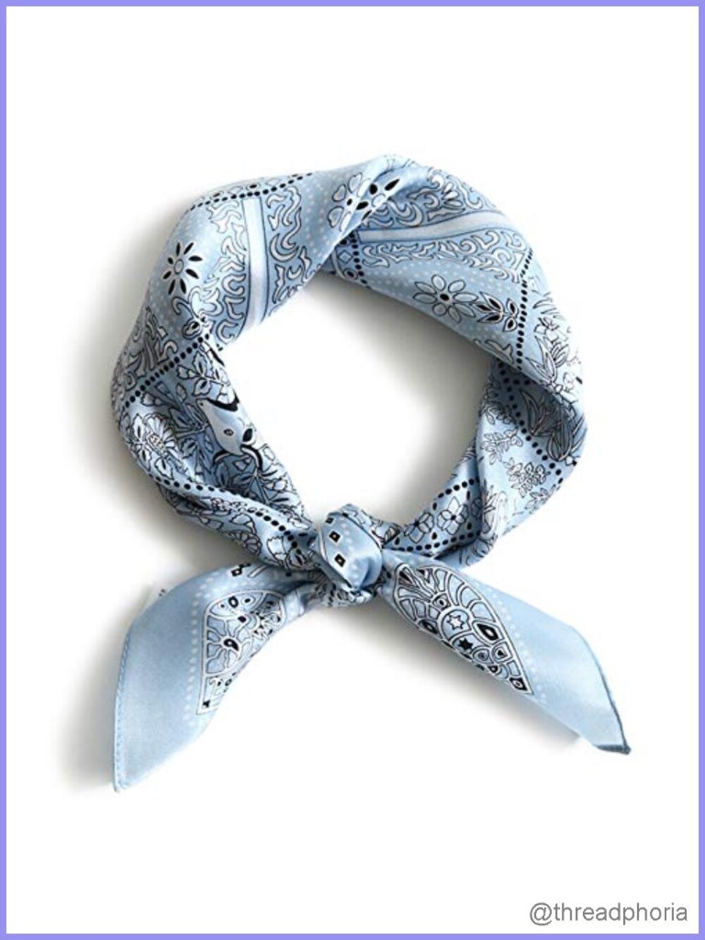 100% Mulberry Silk Small Square Scarf 21x21 Neck Scarf for Women
